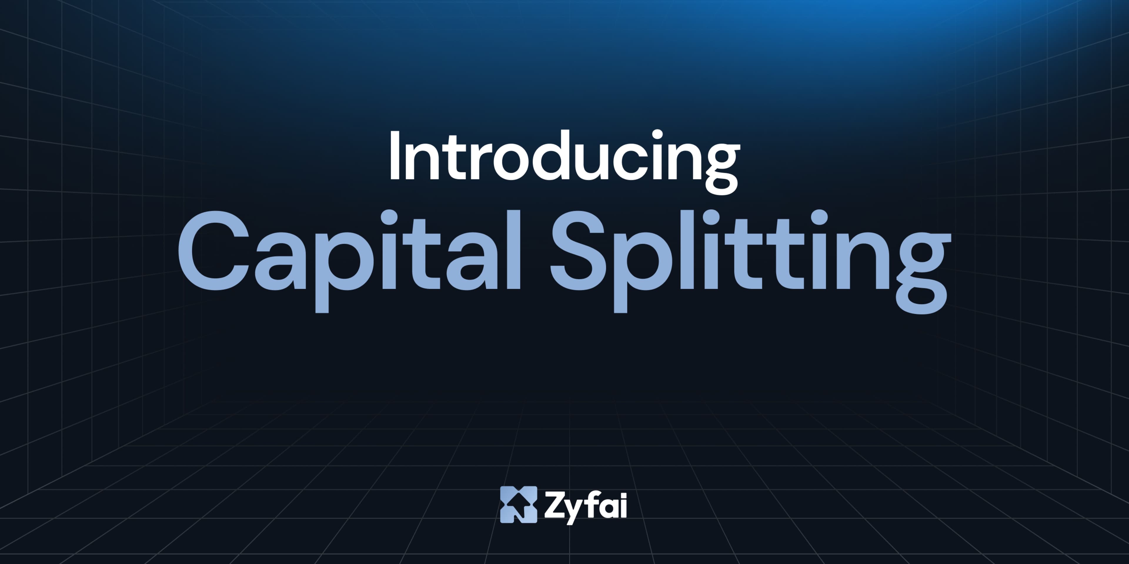 Introducing Capital Splitting for the Agentic Economy